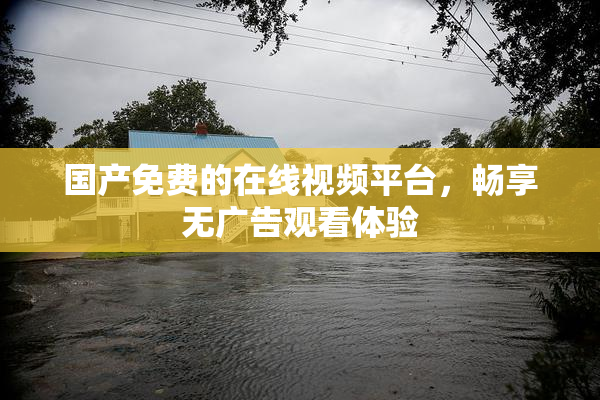 国产免费的在线视频平台，畅享无广告观看体验