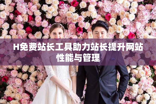 H免费站长工具助力站长提升网站性能与管理