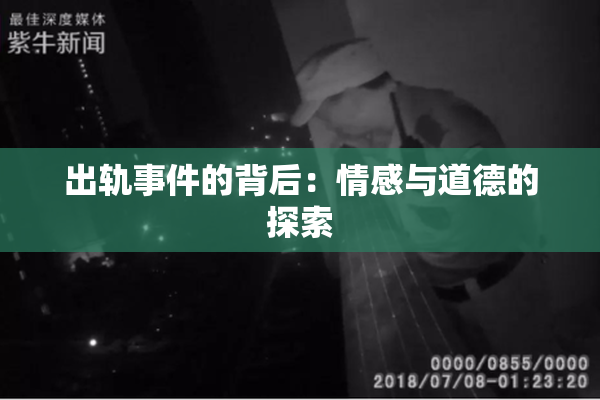 出轨事件的背后：情感与道德的探索