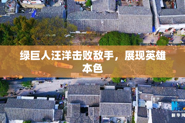 绿巨人汪洋击败敌手，展现英雄本色