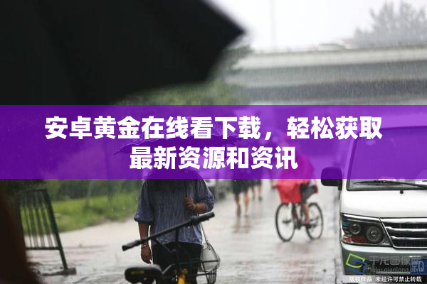 安卓黄金在线看下载，轻松获取最新资源和资讯