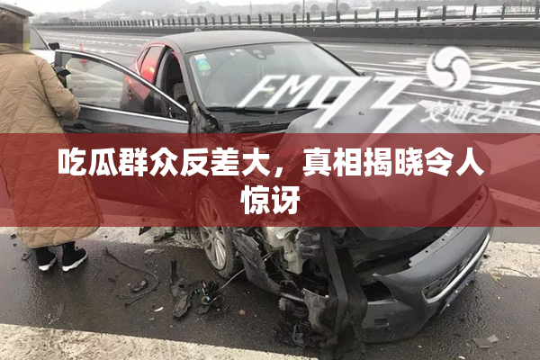 吃瓜群众反差大，真相揭晓令人惊讶