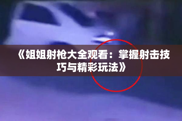 《姐姐射枪大全观看：掌握射击技巧与精彩玩法》