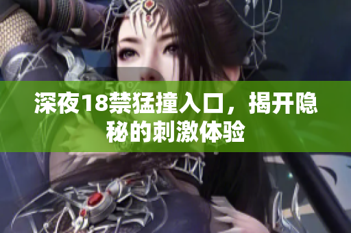 深夜18禁猛撞入口，揭开隐秘的刺激体验