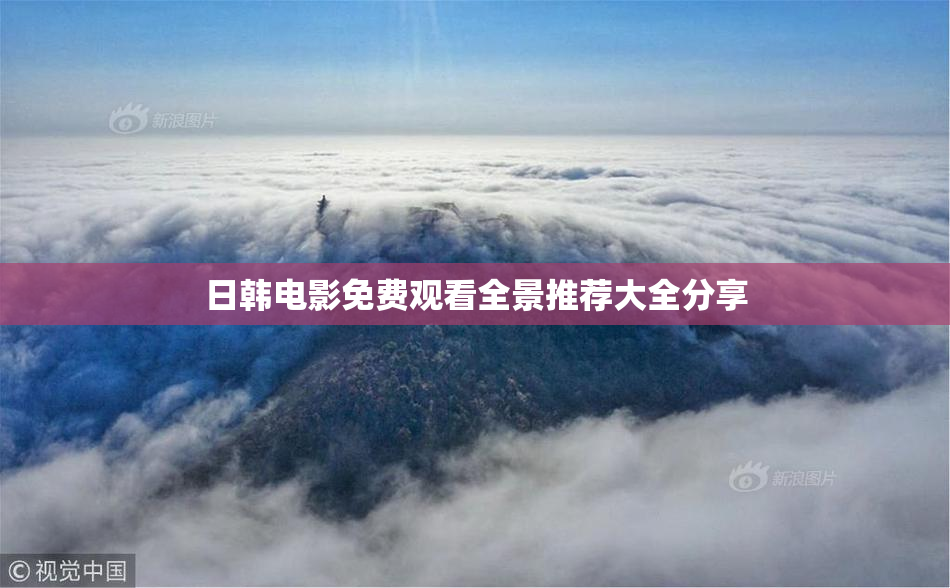 日韩电影免费观看全景推荐大全分享