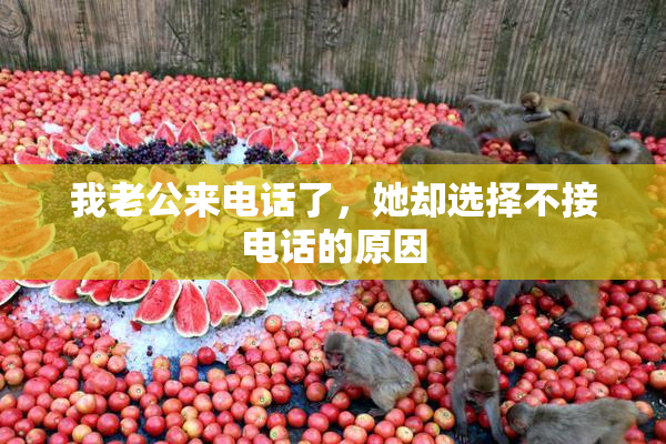 我老公来电话了，她却选择不接电话的原因