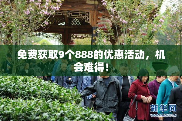 免费获取9个888的优惠活动，机会难得！