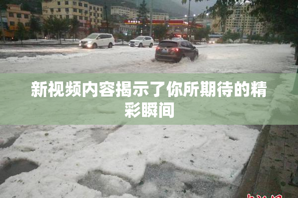 新视频内容揭示了你所期待的精彩瞬间