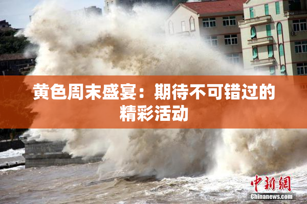 黄色周末盛宴：期待不可错过的精彩活动