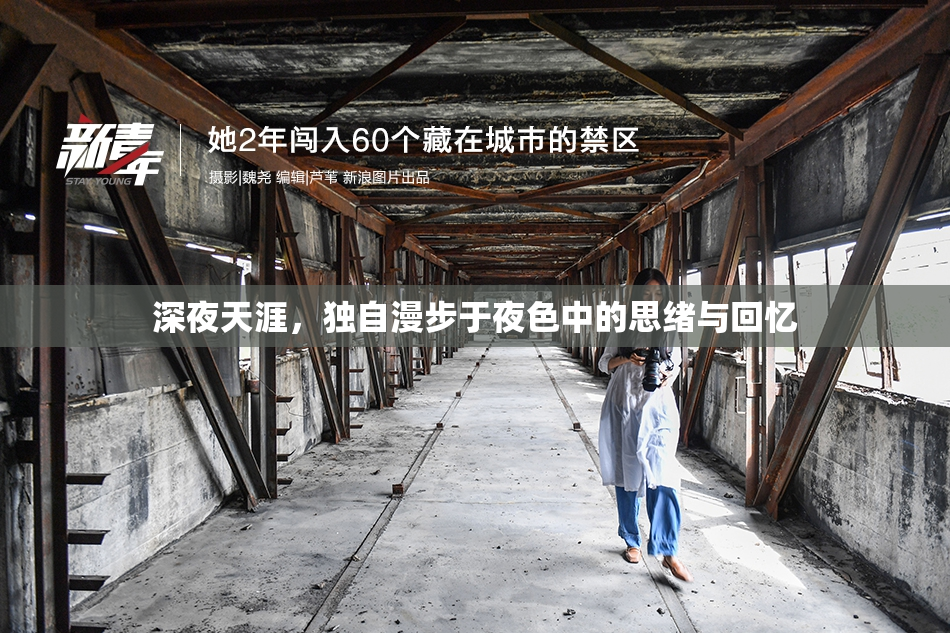 深夜天涯，独自漫步于夜色中的思绪与回忆