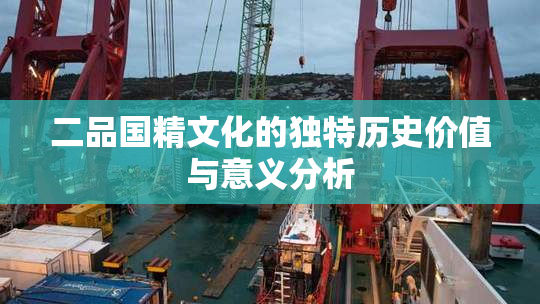 二品国精文化的独特历史价值与意义分析