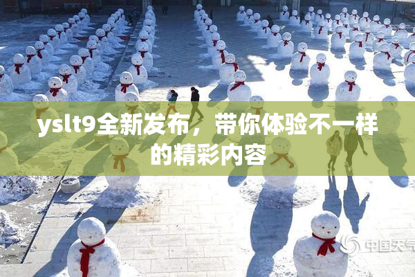 yslt9全新发布，带你体验不一样的精彩内容
