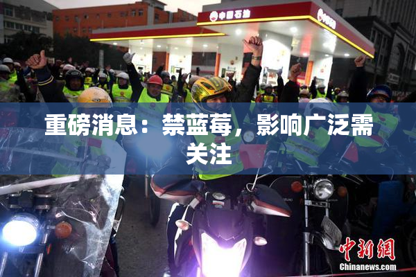 重磅消息：禁蓝莓，影响广泛需关注
