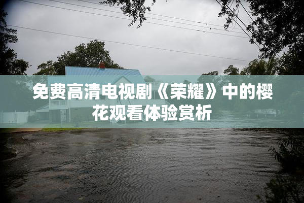 免费高清电视剧《荣耀》中的樱花观看体验赏析
