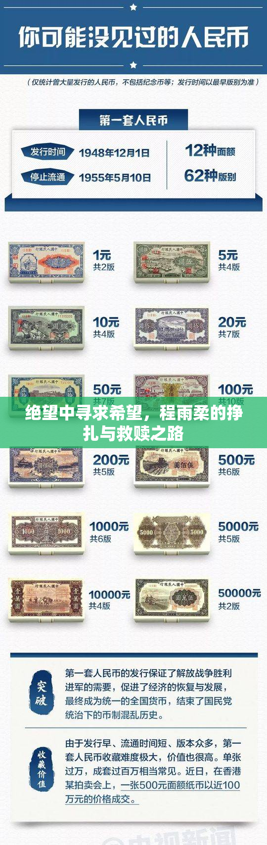 绝望中寻求希望，程雨柔的挣扎与救赎之路