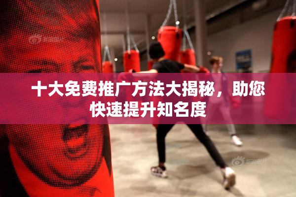 十大免费推广方法大揭秘，助您快速提升知名度