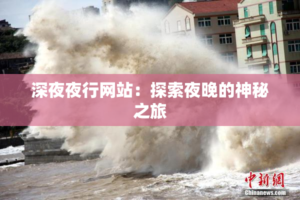 深夜夜行网站：探索夜晚的神秘之旅