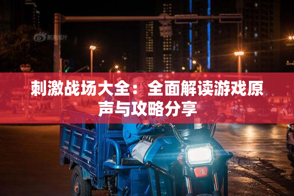 刺激战场大全：全面解读游戏原声与攻略分享