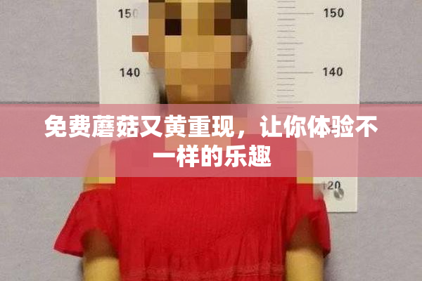 免费蘑菇又黄重现，让你体验不一样的乐趣