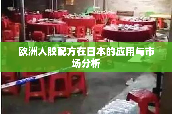 欧洲人胶配方在日本的应用与市场分析