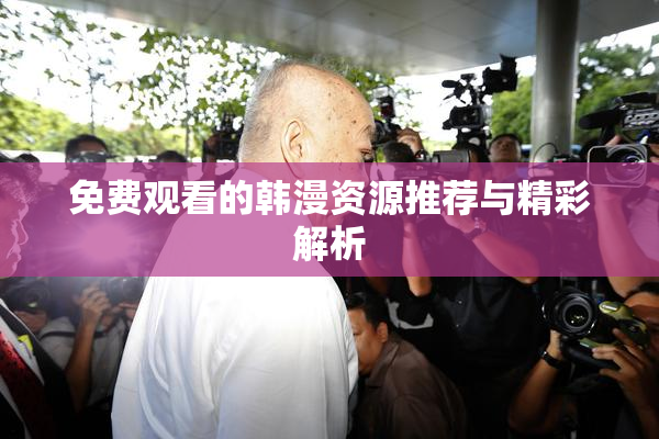 免费观看的韩漫资源推荐与精彩解析