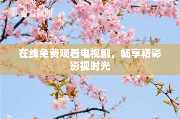 在线免费观看电视剧，畅享精彩影视时光