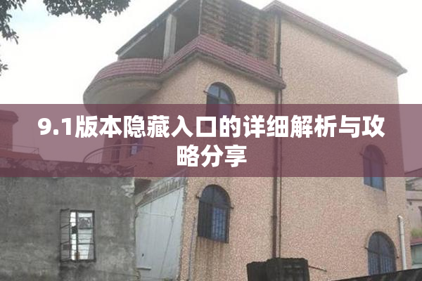 9.1版本隐藏入口的详细解析与攻略分享