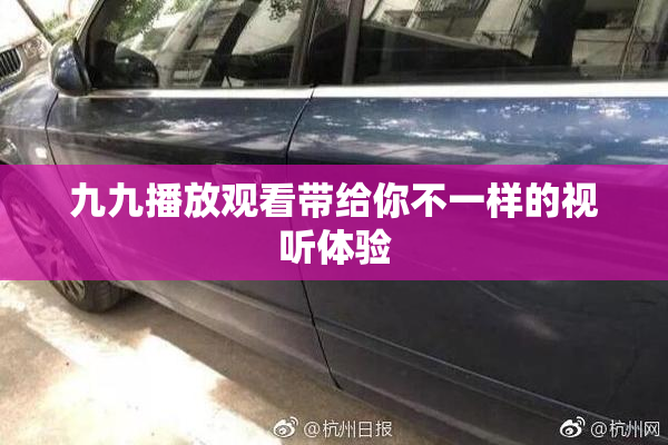 九九播放观看带给你不一样的视听体验