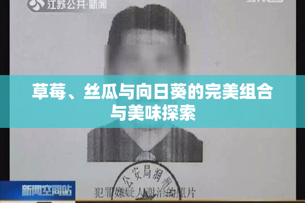 草莓、丝瓜与向日葵的完美组合与美味探索