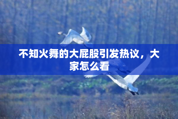 不知火舞的大屁股引发热议，大家怎么看