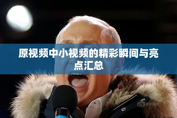 原视频中小视频的精彩瞬间与亮点汇总