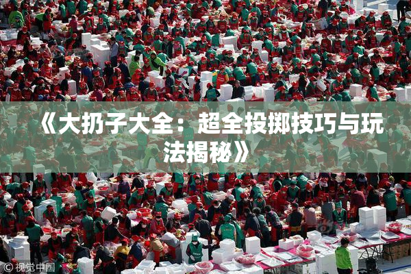 《大扔子大全：超全投掷技巧与玩法揭秘》