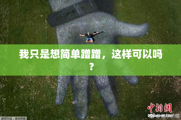 我只是想简单蹭蹭，这样可以吗？