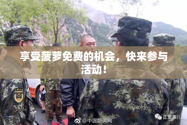 享受菠萝免费的机会，快来参与活动！