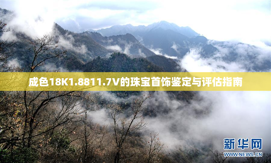 成色18K1.8811.7V的珠宝首饰鉴定与评估指南