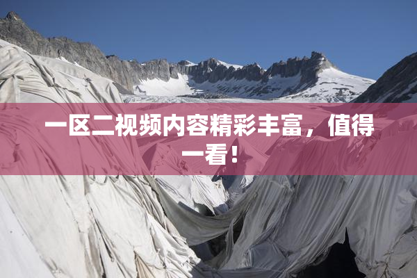 一区二视频内容精彩丰富，值得一看！