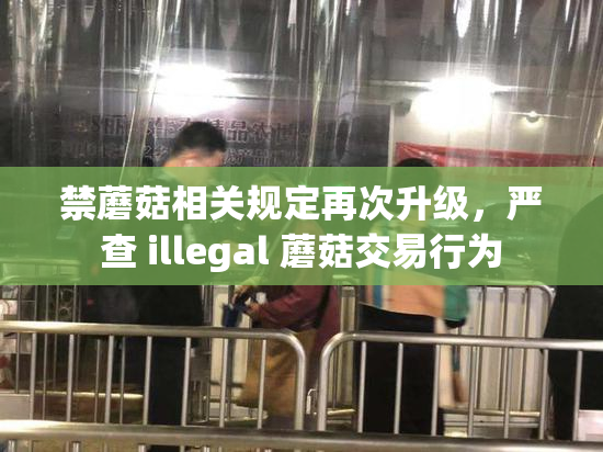 禁蘑菇相关规定再次升级，严查 illegal 蘑菇交易行为