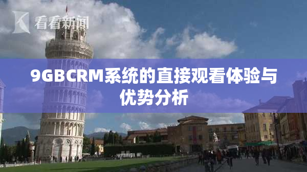 9GBCRM系统的直接观看体验与优势分析