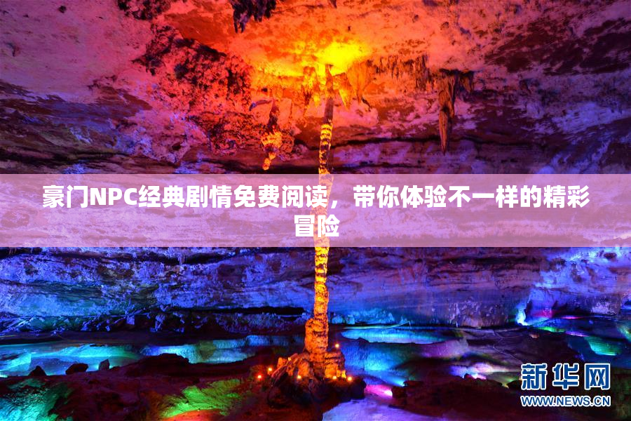 豪门NPC经典剧情免费阅读，带你体验不一样的精彩冒险