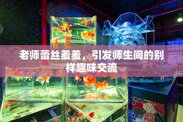 老师蕾丝羞羞，引发师生间的别样趣味交流