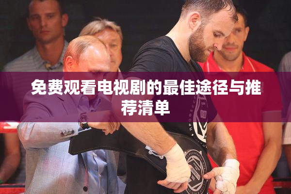 免费观看电视剧的最佳途径与推荐清单