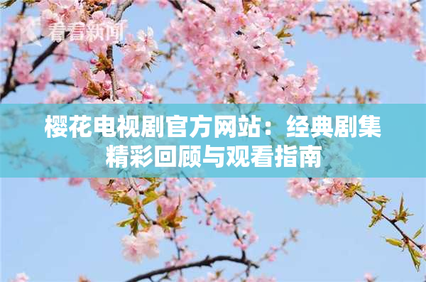 樱花电视剧官方网站：经典剧集精彩回顾与观看指南