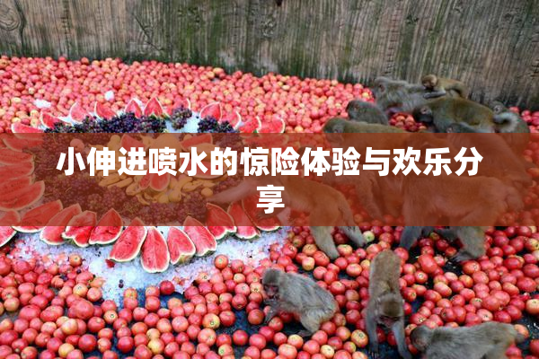 小伸进喷水的惊险体验与欢乐分享