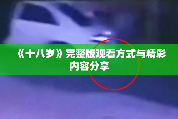 《十八岁》完整版观看方式与精彩内容分享