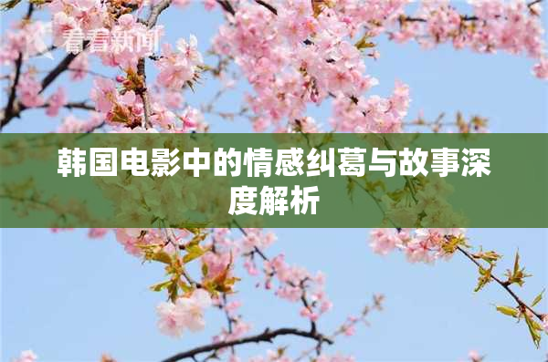 韩国电影中的情感纠葛与故事深度解析