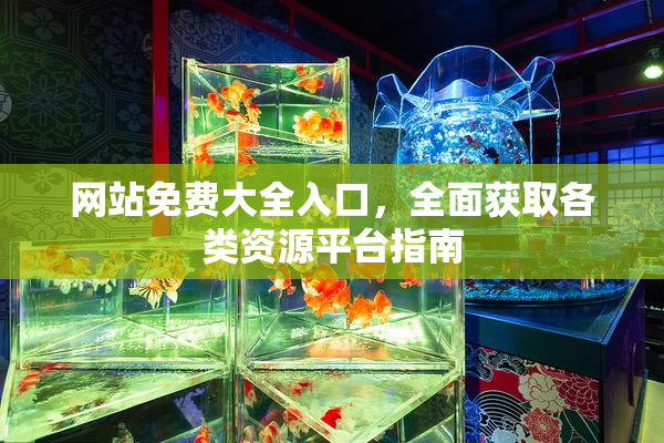 网站免费大全入口，全面获取各类资源平台指南