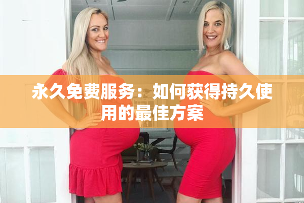 永久免费服务：如何获得持久使用的最佳方案