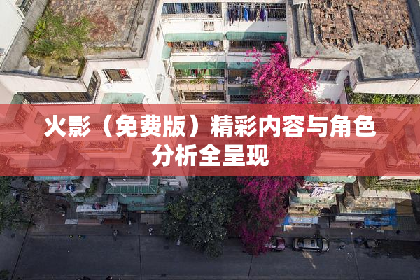 火影（免费版）精彩内容与角色分析全呈现