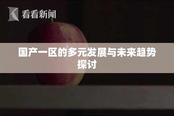 国产一区的多元发展与未来趋势探讨