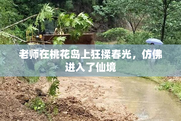 老师在桃花岛上狂揉春光，仿佛进入了仙境